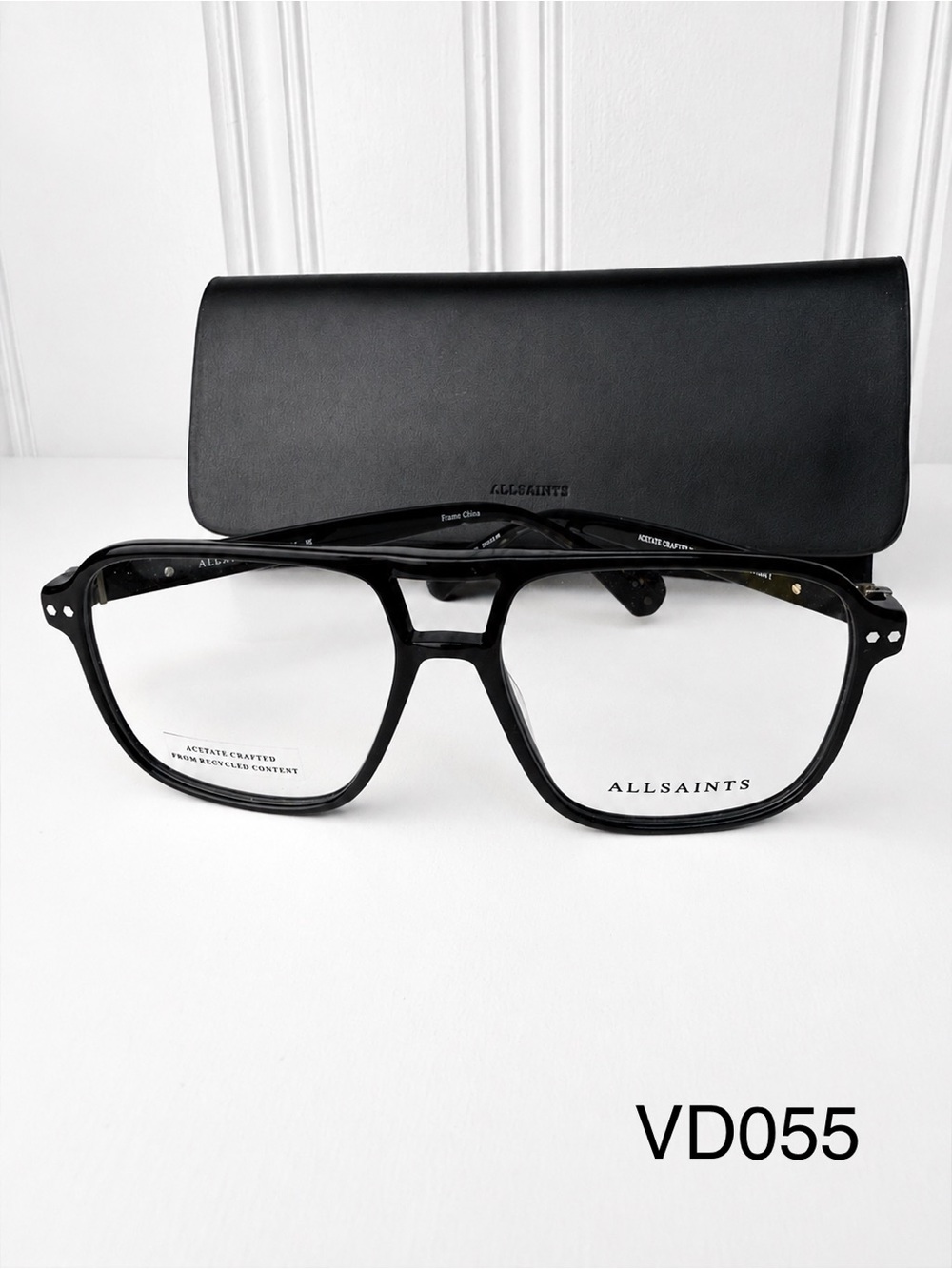AllSaints Hopper ALS1031 Gloss Black Eyeglasses